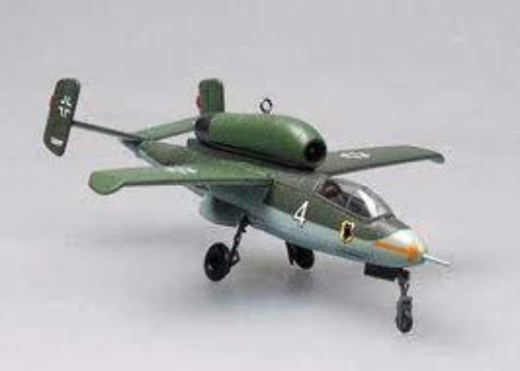 Easy Model 1/72 He.162A-2 Heinkel (W.Nr.120097) 1./JG1, May 1945 Assembled Model [36345]