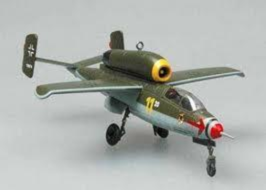 Easy Model 1/72 He.162A-2 Heinkel (W.Nr.120074) 3./JG1, May 1945 Assembled Model [36347]