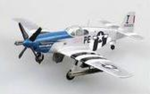 Easy Model 1/72 P-51B Mustang Patty Ann ll John F.Thornell Jr 328th Squadron Assembled Model [36355]