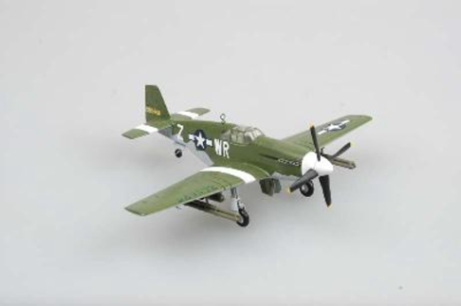 Easy Model 1/72 P-51B Mustang 1st Lieutenant Henry Brown Assembled Model [36357]