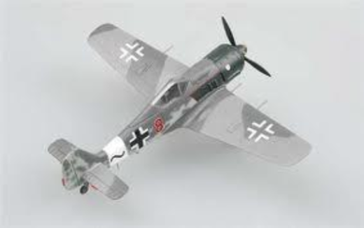 Easy Model 1/72 FW190 Focke Wulf A-8 "RED 8" IV./JG3, Uffz.Willi Maximowitz Assembled Model [36364]