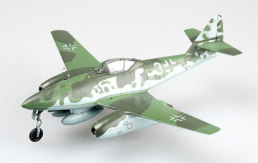 Easy Model 1/72 Me262a Messerschmitt KG44, flown by Galland, Germany 1945 Assembled Model [36369]