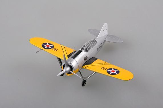 Easy Model 1/72 F2A-2 Buffalo VF-2 USS CV-2 Assembled Model [36380]