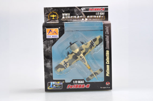 Easy Model 1/72 FW190A-6 Focke Wulf, 5./JG54.Autumn 1943 Assembled Model [36400]