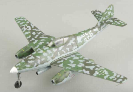 Easy Model 1/72 Me262 Messerschmitt A-2a, 9K+FL KG51 Assembled Model [36408]
