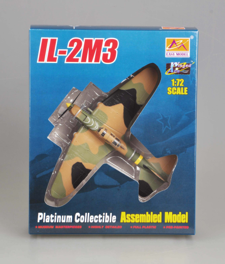 Easy Model 1/72 II-2M3, 25 Yellow Assembled Model [36413]
