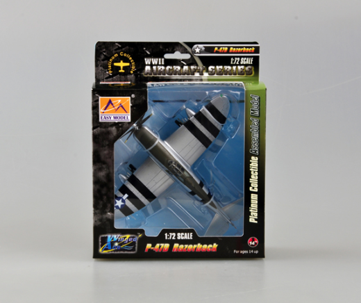 Easy Model 1/72 P-47 Thunderbolt RAF Thunderbolt MK.1, HD154/18, Egypt 1945. Assembled Model [36421]