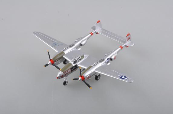 Easy Model 1/72 P-38 Lightning Assembled Model [36431]