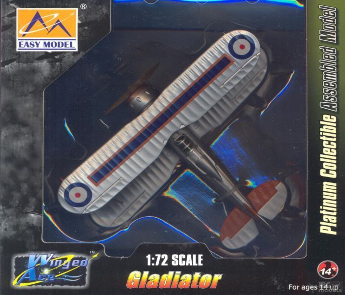 Easy Model 1/72 Gladiator Mk.I 72 Sqn, RAF K6130 [36457]