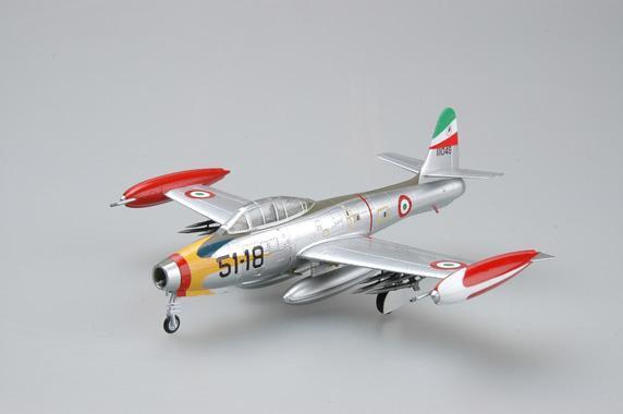 Easy Model 1/72 Italian Air Force, F-84G Thunderjet Assembled Model [36803]