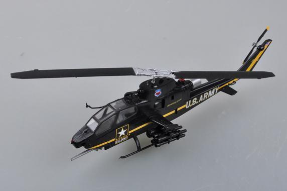 Easy Model 1/72 Helicopter - AH-1F "Sky Soldiers"aerial display team Assembled Model [36900]