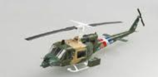 Easy Model 1/72 UH-1F Huey 58th Tactical Training Wing 1976 Assembled Model [36916]