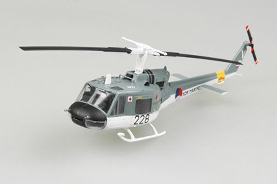 Easy Model 1/72 Helicopter - UH-1F Huey Dutch Navy Assembled Model [36918]