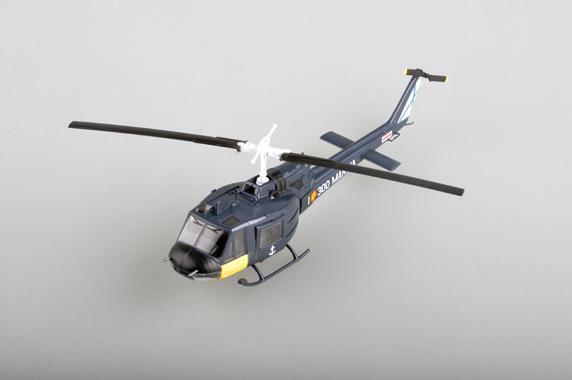 Easy Model 1/72 Helicopter - UH-1F Spain Marine Assembled Model [36919]
