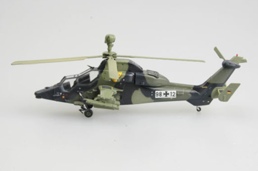Easy Model 1/72 Eurocopter Tiger German Army EC-665 Tiger UHT 9812 Assembled Model [37007]