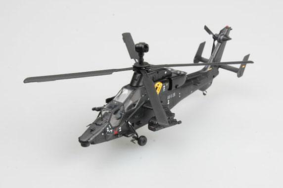 Easy Model 1/72 Eurocopter Tiger German Army EC-665 Tiger UHT.9825 Assembled Model [37008]