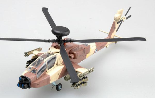 Easy Model 1/72 Helicopter - AH-64D, Israeli Air Force No. 966 Assembled Model [37032]