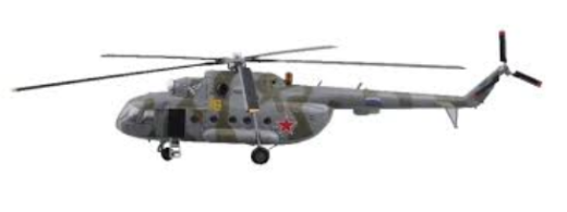 Easy Model 1/72 Mi -17 Russian Air Force, Tushing Air Base 2005 Assembled Model [37047]