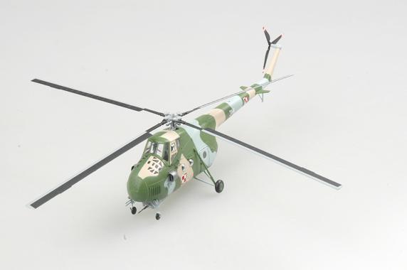 Easy Model 1/72 Helicopter - Mi-4A Polish Air Force Assembled Model [37082]