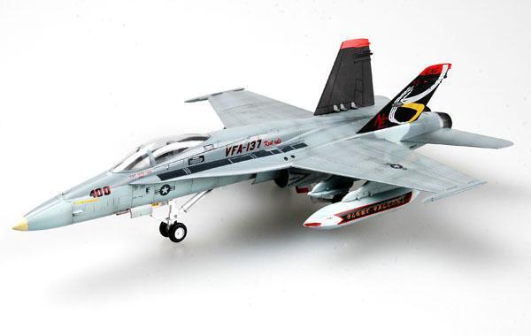 Easy Model 1/72 F/A-18C Hornet US Navy VFA-137 NE-402 Assembled Model [37115]