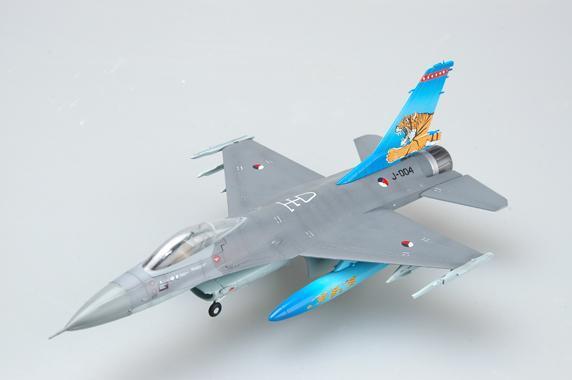 Easy Model 1/72 F-16A J-004 NTAF"TIGER MEET" Assembled Model [37126]