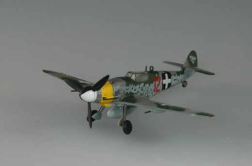Easy Model 1/72 Bf109G-10 Messerschmitt 1945 Hungarian Assembled Model [37204]