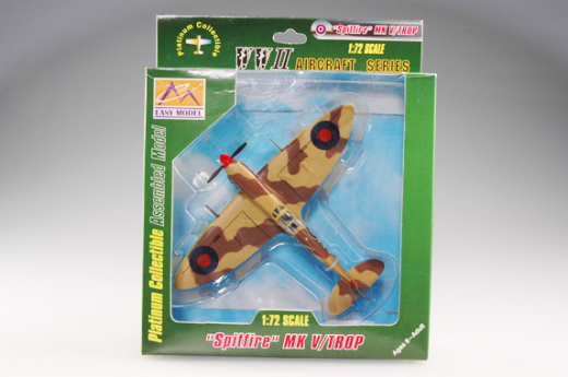 Easy Model 1/72 Spitfire Mk VC/Trop RAF 417 Squadron 1942 Assembled Model [37216]
