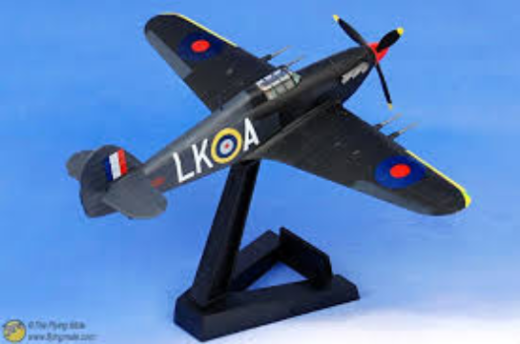 Easy Model 1/72 Hurricane MkII 87 Squadron Squadron Leader 1940/1941 Assembled Model [37245]
