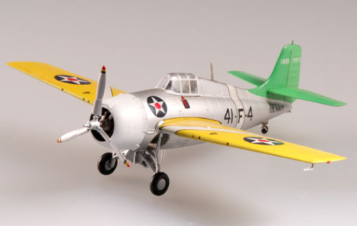 Easy Model 1/72 F4F-3 Wildcat VF-41 aboard USS Ranger - Atlantic early 1941 Assembled Model [37247]