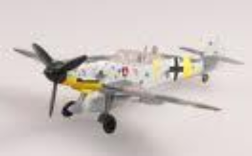 Easy Model 1/72 Bf109G-2 Messerschmitt VI./JG52 1942 Russia Assembled Model [37251]