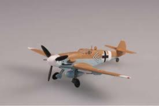 Easy Model 1/72 Bf109G-2 Messerschmitt JG27 1943 Assembled Model [37253]