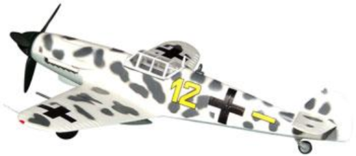 Easy Model 1/72 Bf109G-2 Messerschmitt VI/JG5 1943 Finland Assembled Model [37254]