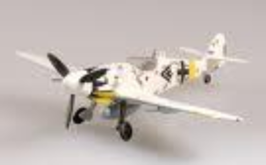 Easy Model 1/72 Bf109G-6 Messerschmitt I./JG53 1945 Hungary Assembled Model [37259]