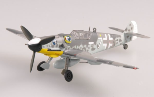 Easy Model 1/72 Bf109G-6 Messerschmitt IV/JG51 1943 Yugoslavia Assembled Model [37260]