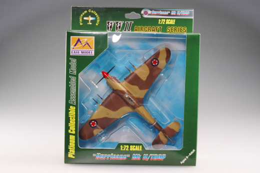 Easy Model 1/72 Hurricane Mk II Trop 1944 Yugoslavia Assembled Model [37268]