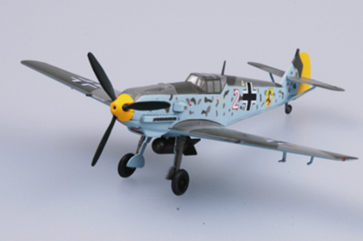 Easy Model 1/72 Bf109E-3 Messerschmitt 4/JG51 Assembled Model [37281]