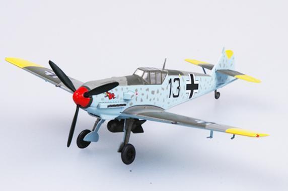 Easy Model 1/72 Bf109E-4 Messerschmitt 2/JG3 Assembled Model [37282]