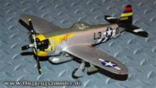 Easy Model 1/72 P-47D Thunderbolt 512FS , 406FG Assembled Model [37287]