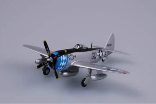 Easy Model 1/72 P-47D Thunderbolt 355FS , 354FG, Assembled Model [37289]