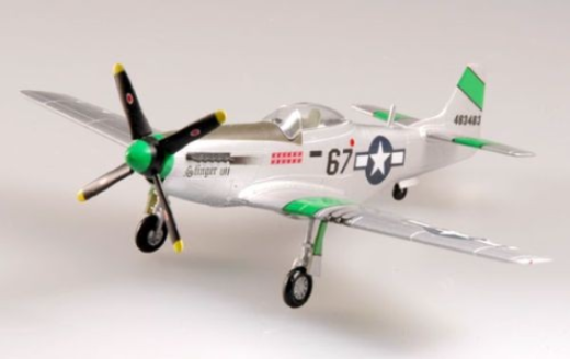 Easy Model 1/72 P-51D Mustang 45FS, 15FG, 1945 Assembled Model [37292]