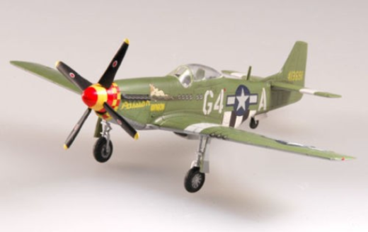 Easy Model 1/72 P-51D Mustang 362FS, 357FG, Arval J.Robertson 1944 Assembled Model [37294]