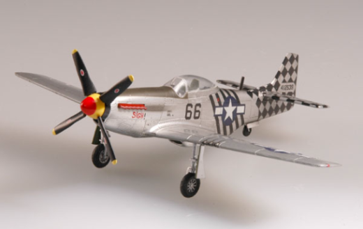 Easy Model 1/72 P-51K6 Mustang Air Commando Squadron IACG India 1945 Assembled Model [37295]