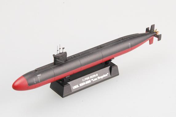 Easy Model 1/700 Submarine - USS. SSN-688 Los Angeles Assembled Model [37305]