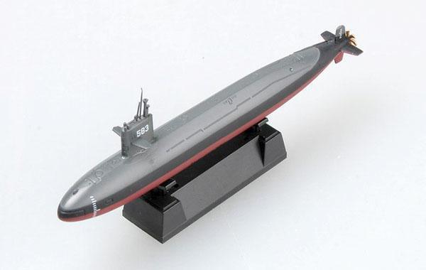 Easy Model 1/700 Submarine - JMSDF SS Harushio Assembled Model [37324]