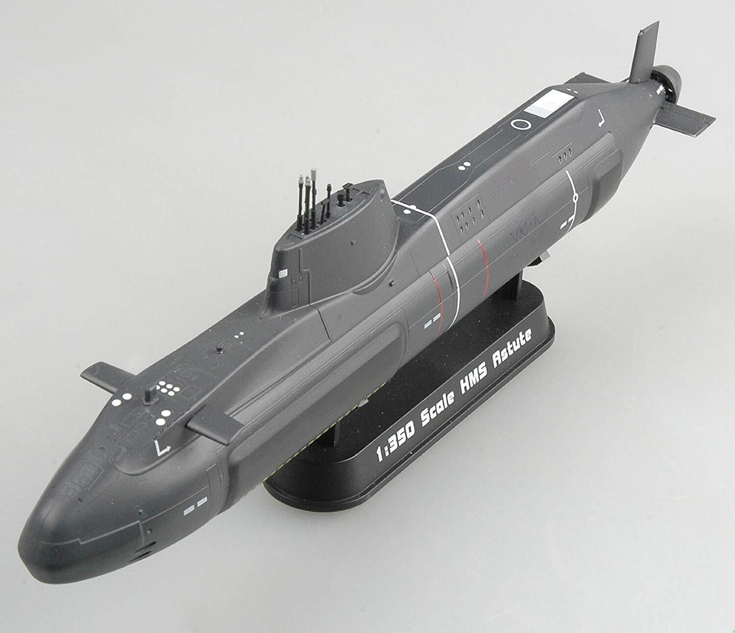 Easy Model 1/350 Submarine - HMS Astute Assembled Model [37502]