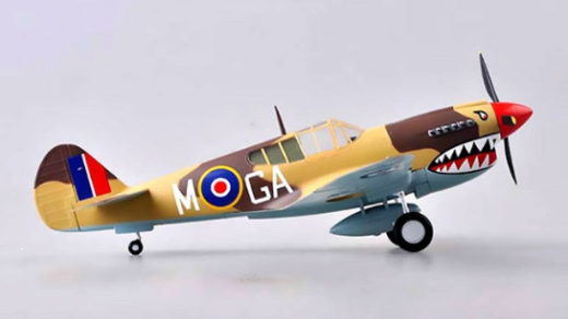 Easy Model 1/48 P-40M Warhawk No.112 Sqn Sicily 1943 Assembled Model [39312]