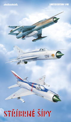 ED01187 Eduard 1/48 Stribrne sipy Plastic Model Kit