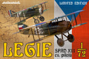 ED02126 Eduard 1/72 Legie - SPAD XIII cs pilotu Plastic Model Kit Eduard