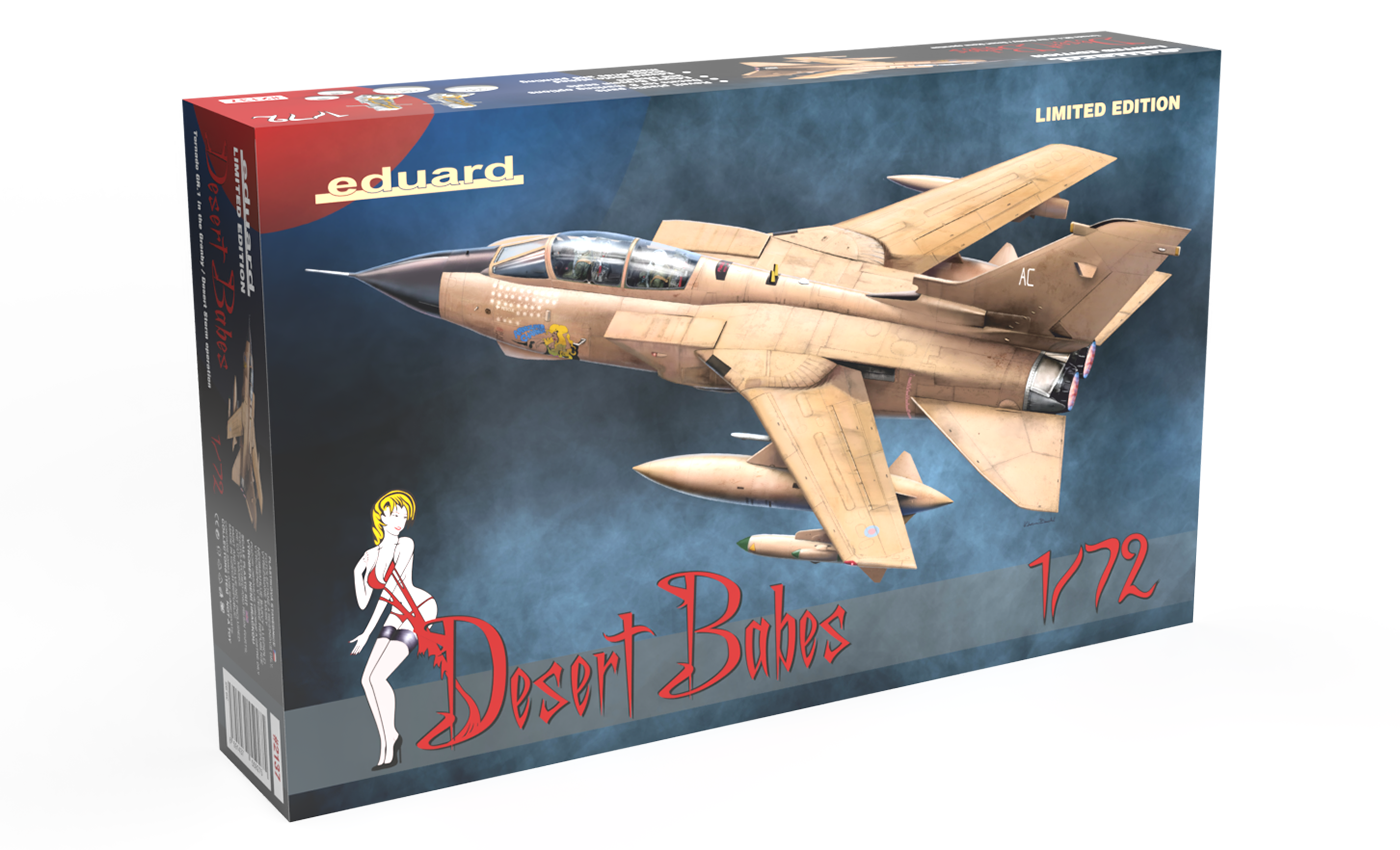 ED02137 Eduard 1/72 DESERT BABES Plastic Model Kit [2137] Eduard