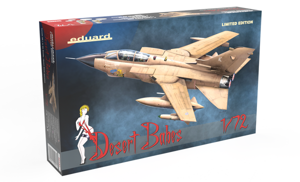 ED02137 Eduard 1/72 DESERT BABES Plastic Model Kit [2137]